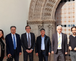 Delegazione della İnönü Üniversitesi di Malatya in visita allo Steri