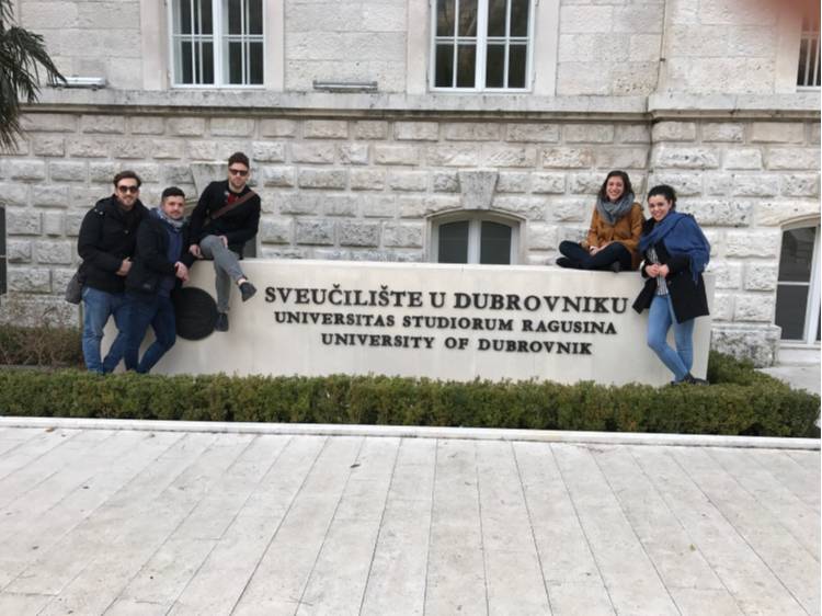 Studenti Unipa presso la University of Dubrovnik 