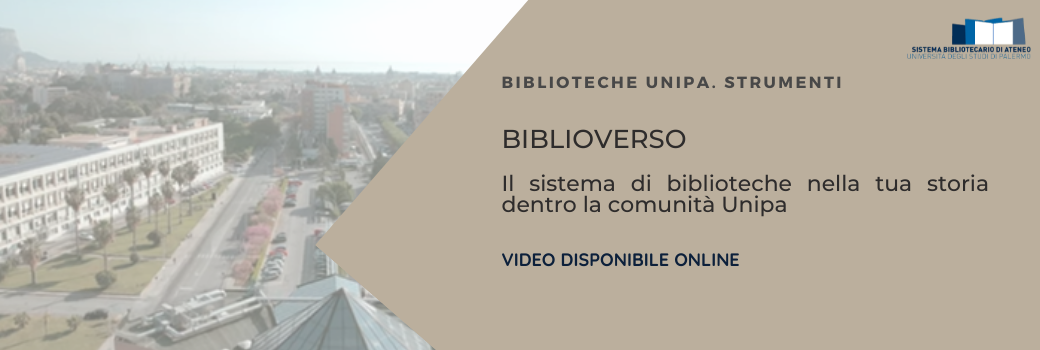 BIBLIOVERSO. Video disponibile online
