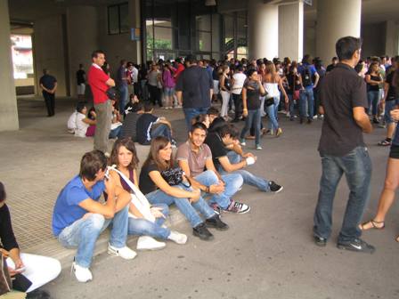 Studenti seduti