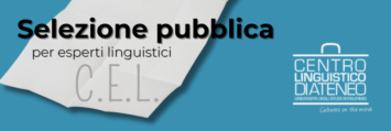 Selezione pubblica per l’assunzione a tempo indeterminato, di n. 5 Collaboratori ed Esperti Linguistici