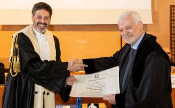 Dottorato di ricerca honoris causa in "Information and Communication Technologies - ICT" ad Alfonso Farina
