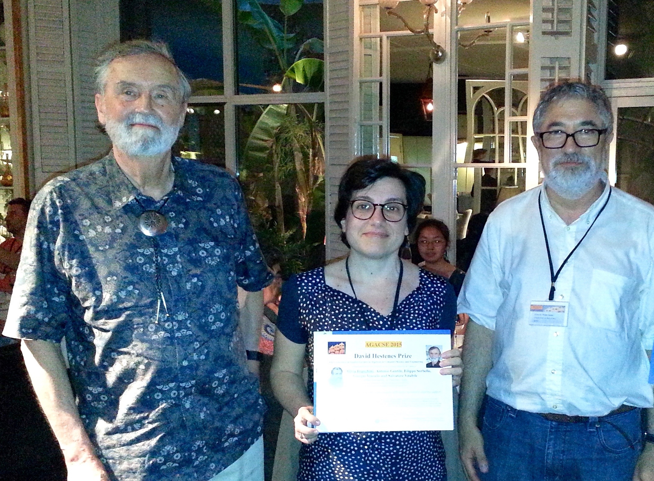 David Hestenes, Silvia Franchini, Josep M. Parra-Serra