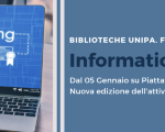 Information Literacy (1 CFU) disponibile sulla piattaforma di e-learnig