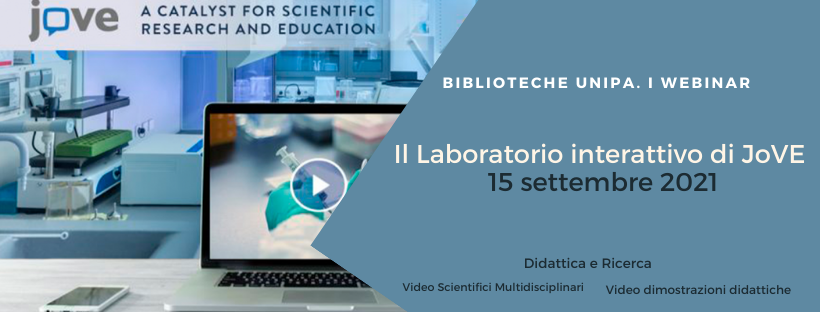 JOVE: laboratorio interattivo online
