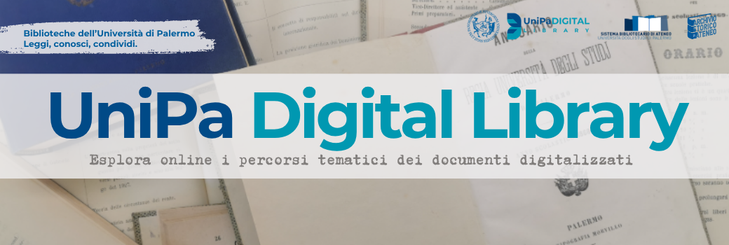 Unipa Digital Library: esplora i percorsi tematici