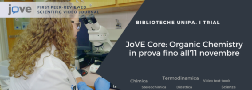 JoVE Core: Organic Chemistry per la didattica in presenza e a distanza