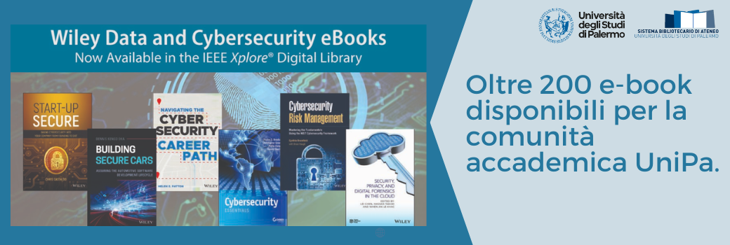 Wiley Cyber Security: oltre 200 e-book disponibili per la comunità accademica