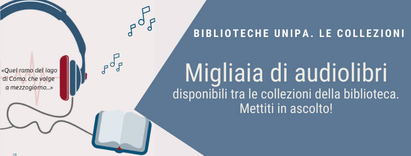 Migliaia di audiolibri disponibili per gli utenti UniPa