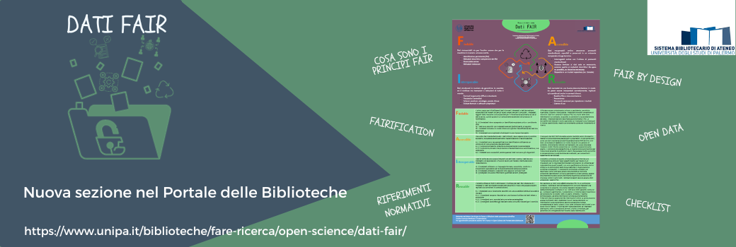 Dai FAIR: nuova sezione nel portale delle biblioteche, in "Conoscere l'open science"