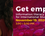 Information literacy and Unipa Libraries for International Students