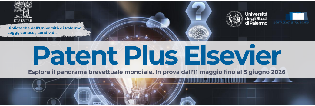 Elsevier Patent Plus in prova fino al 5 giugno