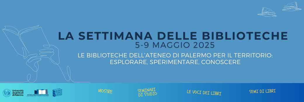 Banner - La settimana delle biblioteche 2025