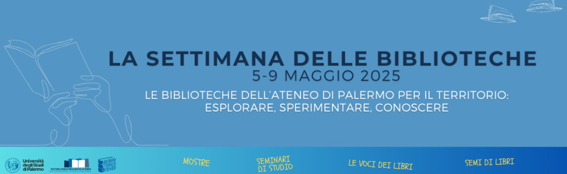 Banner - La settimana delle biblioteche 2025