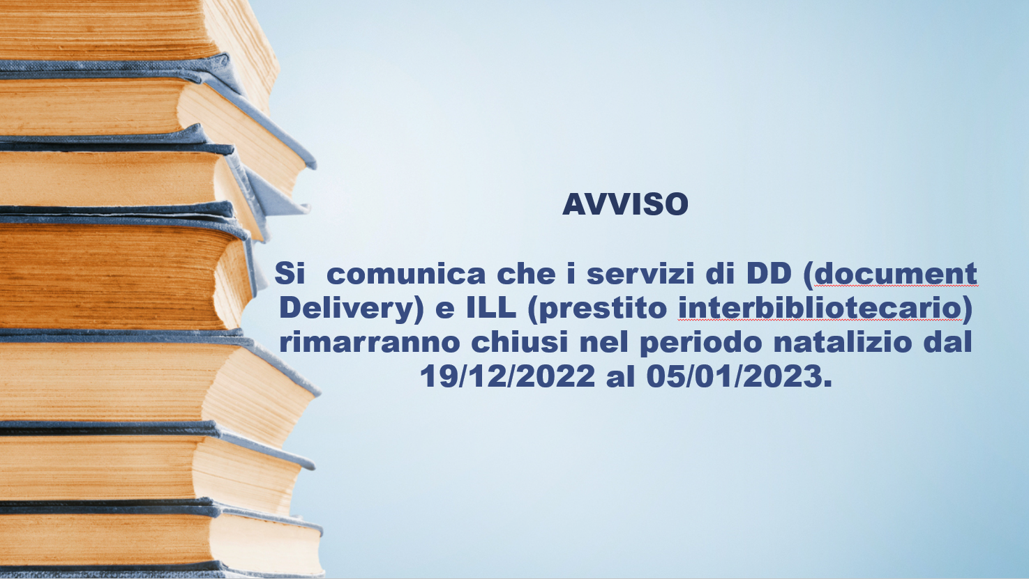 AVVISO chiusura dd e ill natale 2022