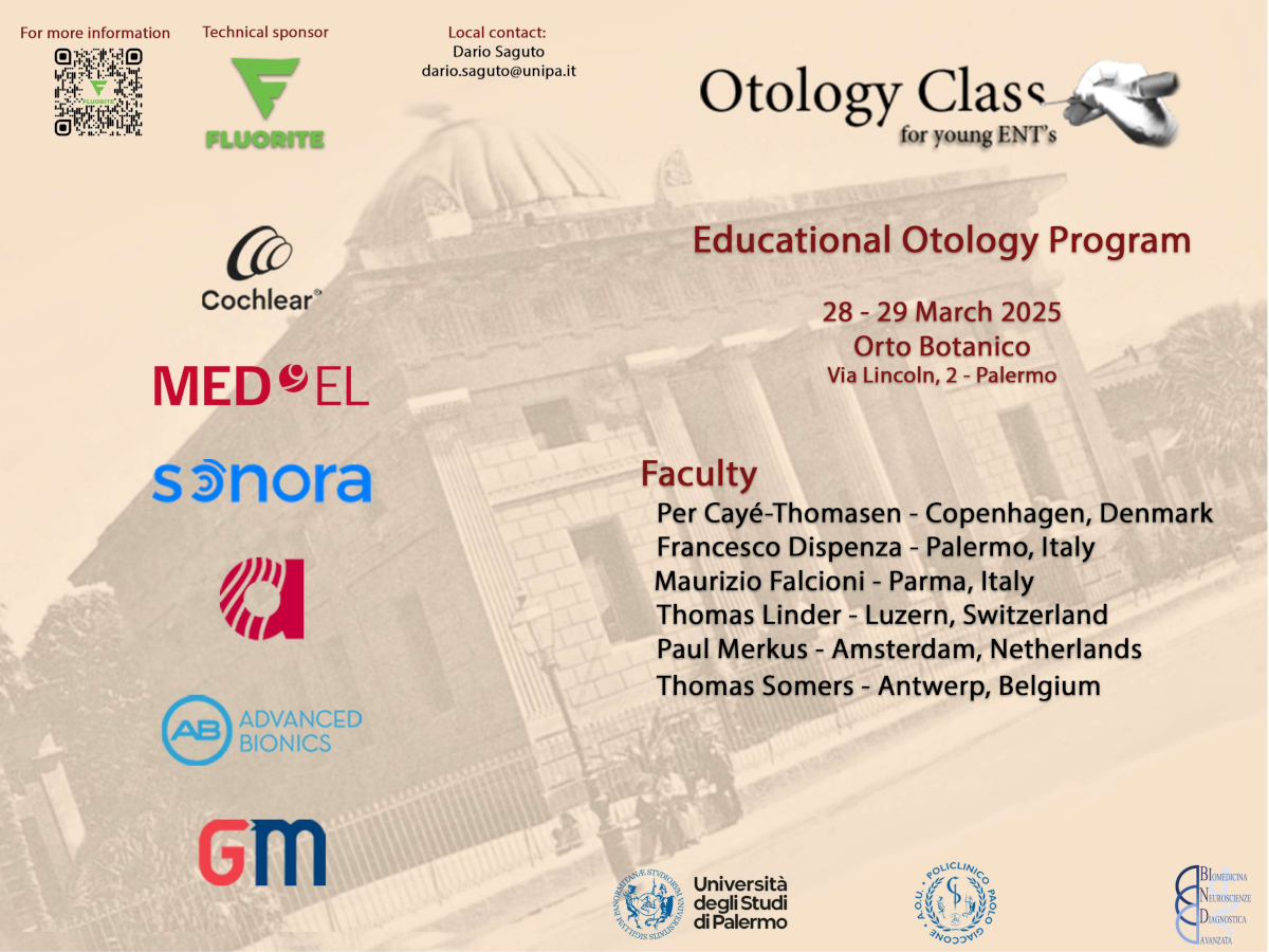 Otology Class 2025 AOUP