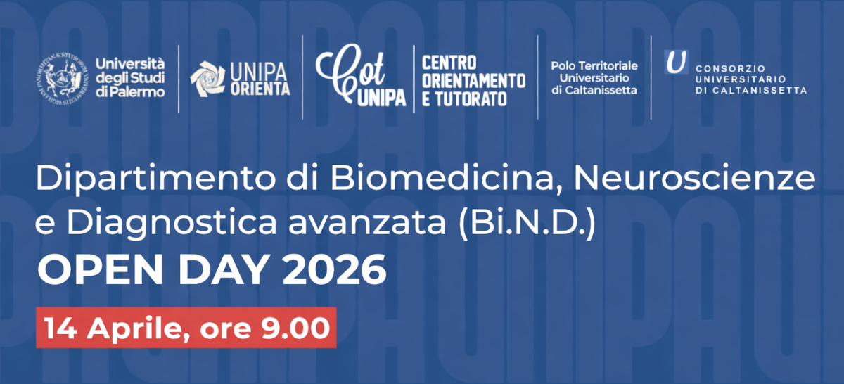 OpenDay 14 Aprile Banner