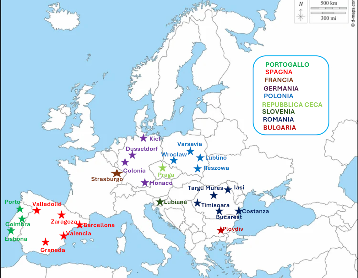 ACCORDI ERASMUS CdS Medicina 2025