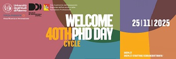 Anteprima Welcome Day Dottorandi 25 novembre