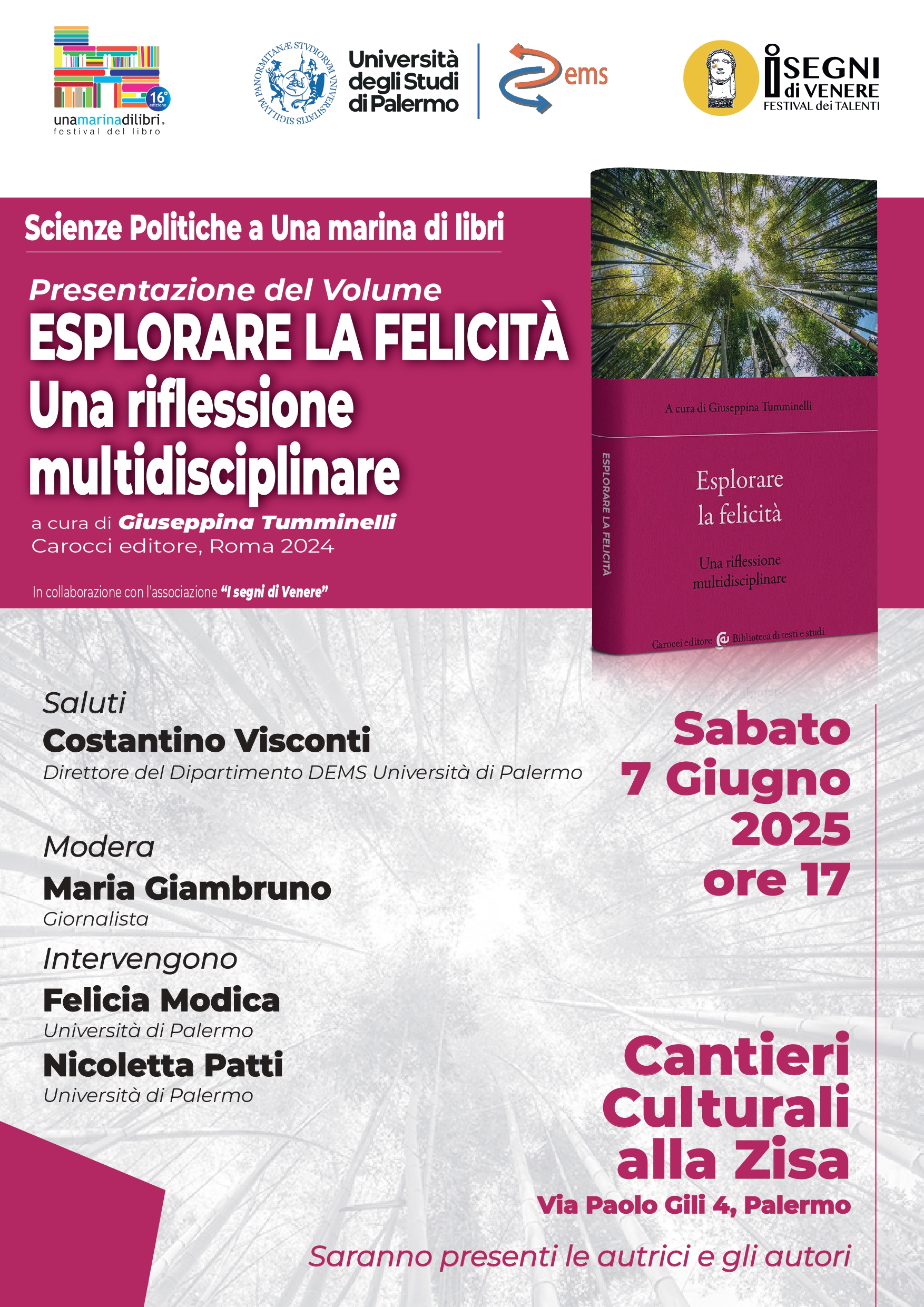 Locandina «Esplorare la felicità»