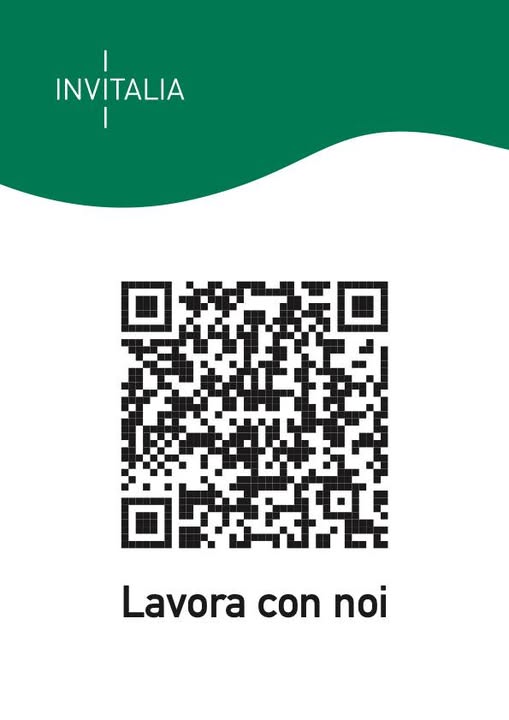 QR code per candidature Invitalia