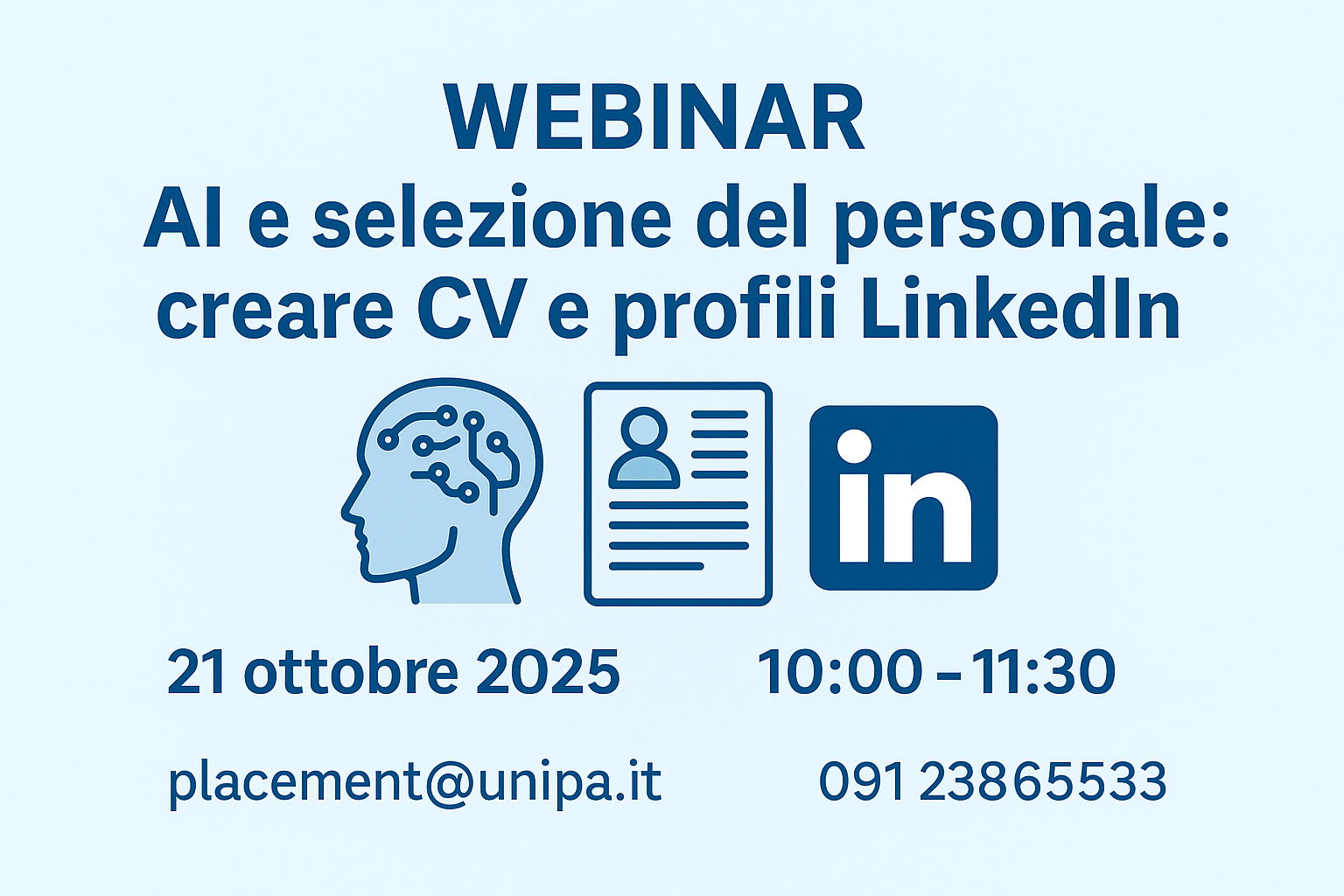 Webinar AI e selezione del personale
