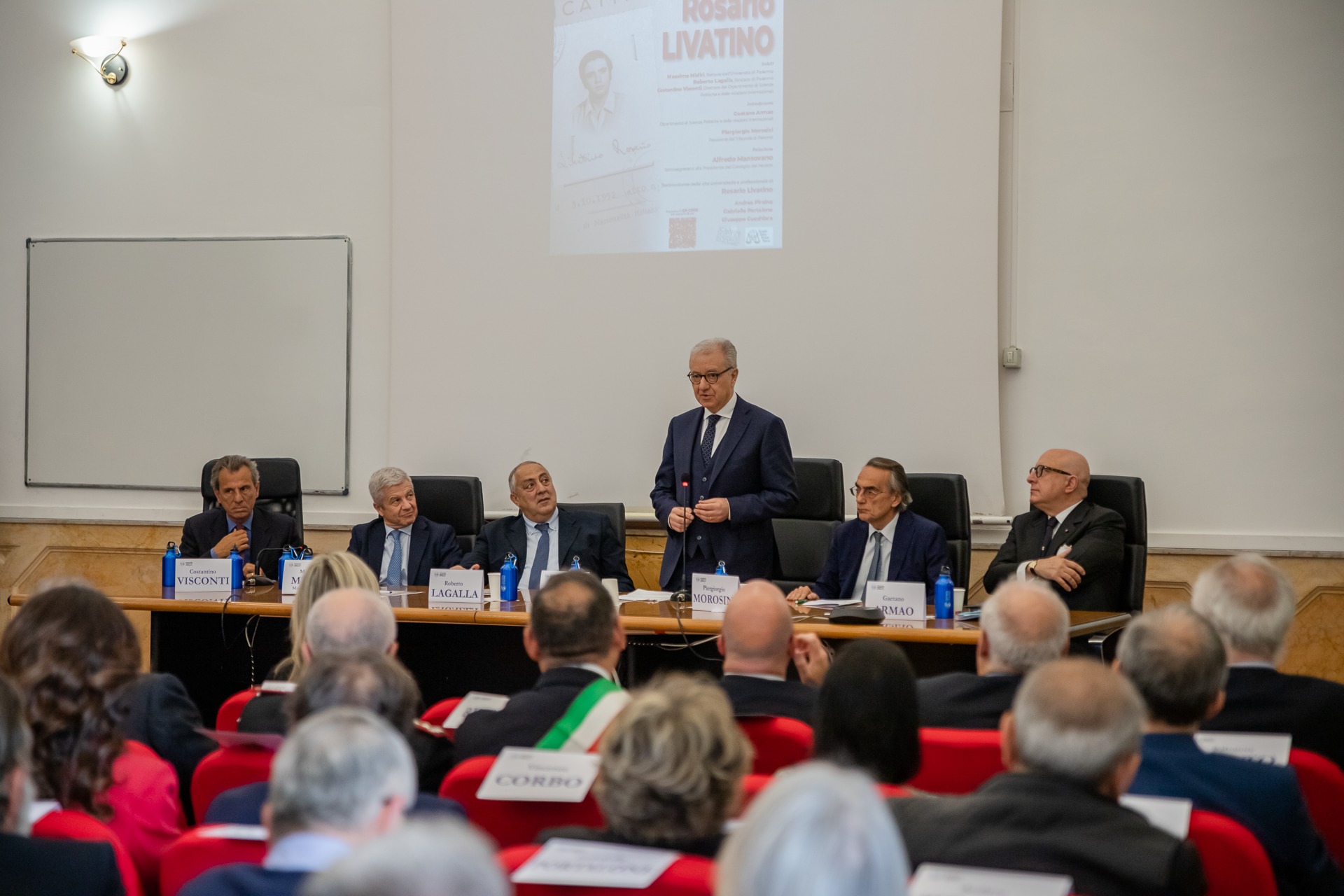 Intititolazione Magistrato Rosario Livatino