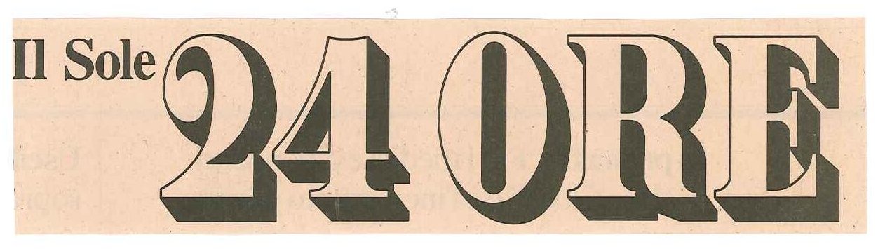 il Sole 24 ore
