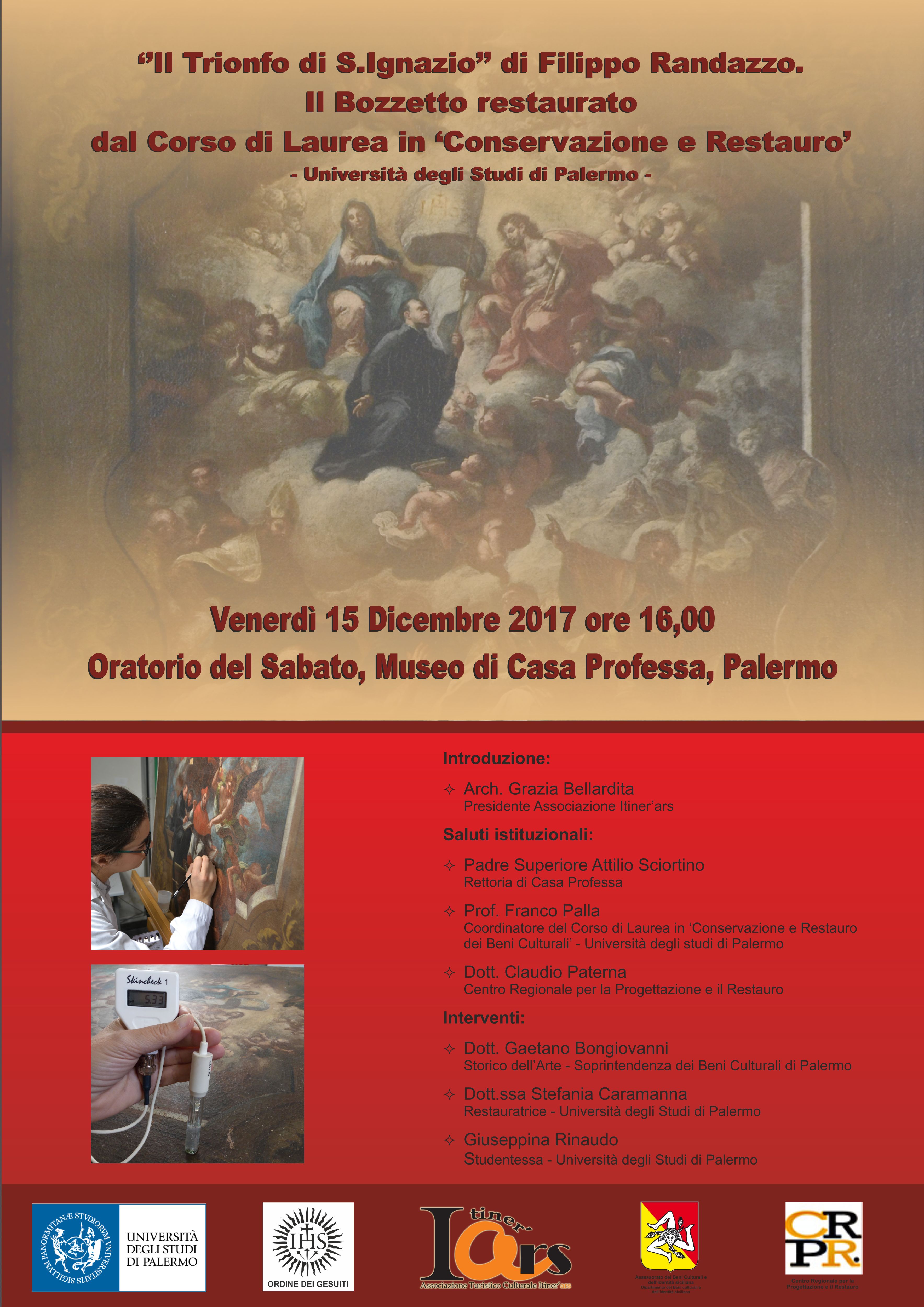 Locandina Restauro S. Ignazio 