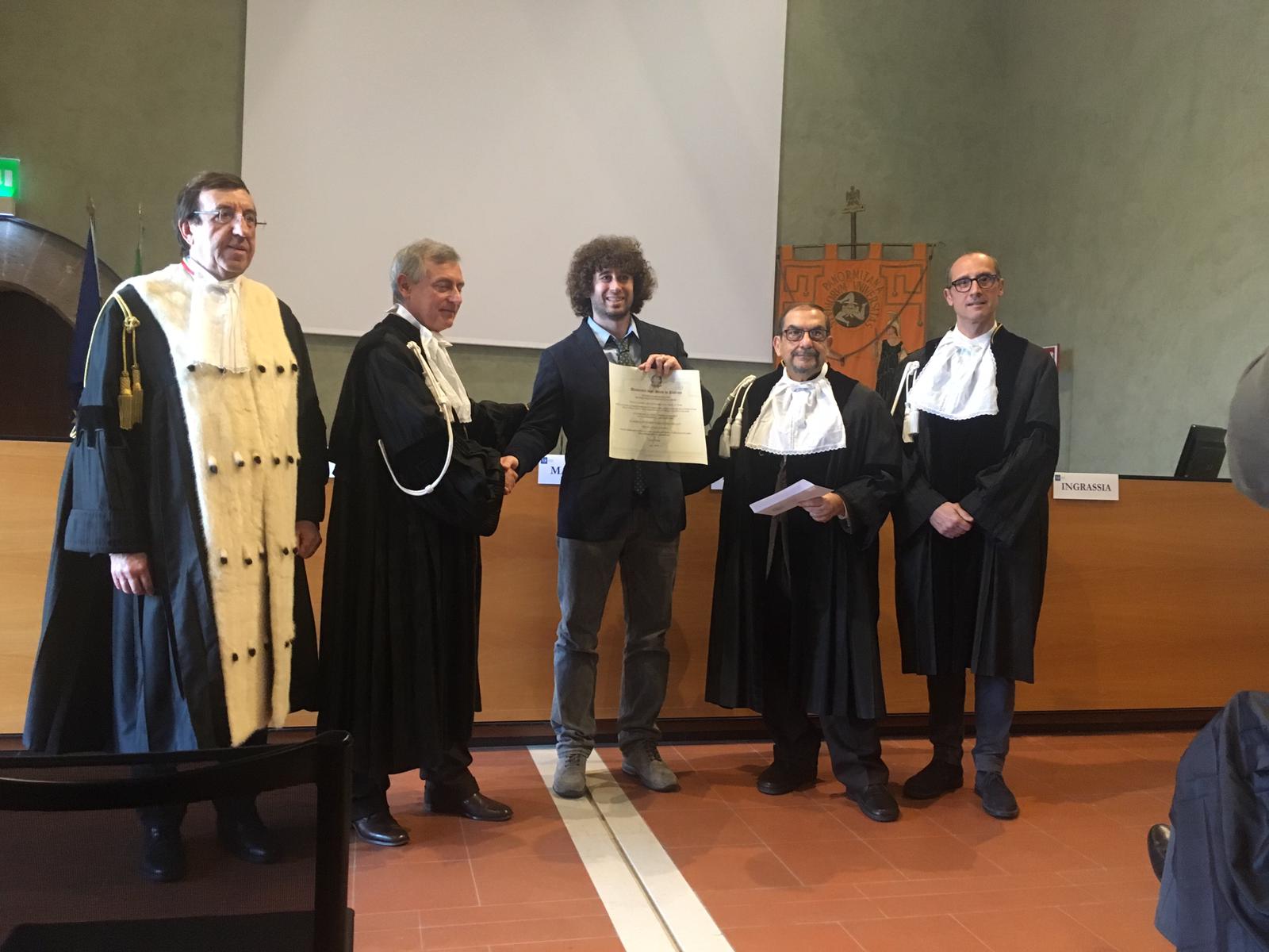 Premiazione dott. Simone Di Franco2