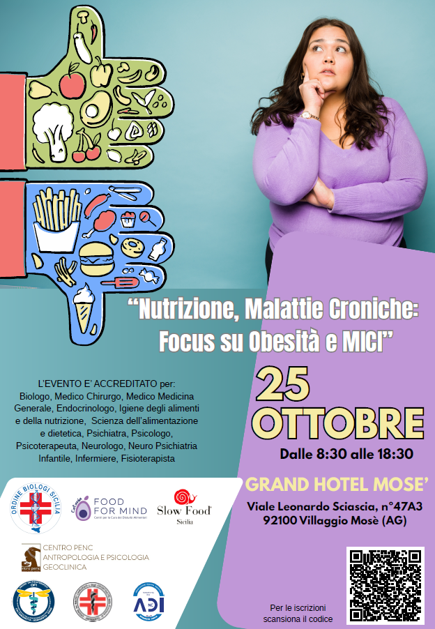 Nutrizione 25 ottobre Agrigento
