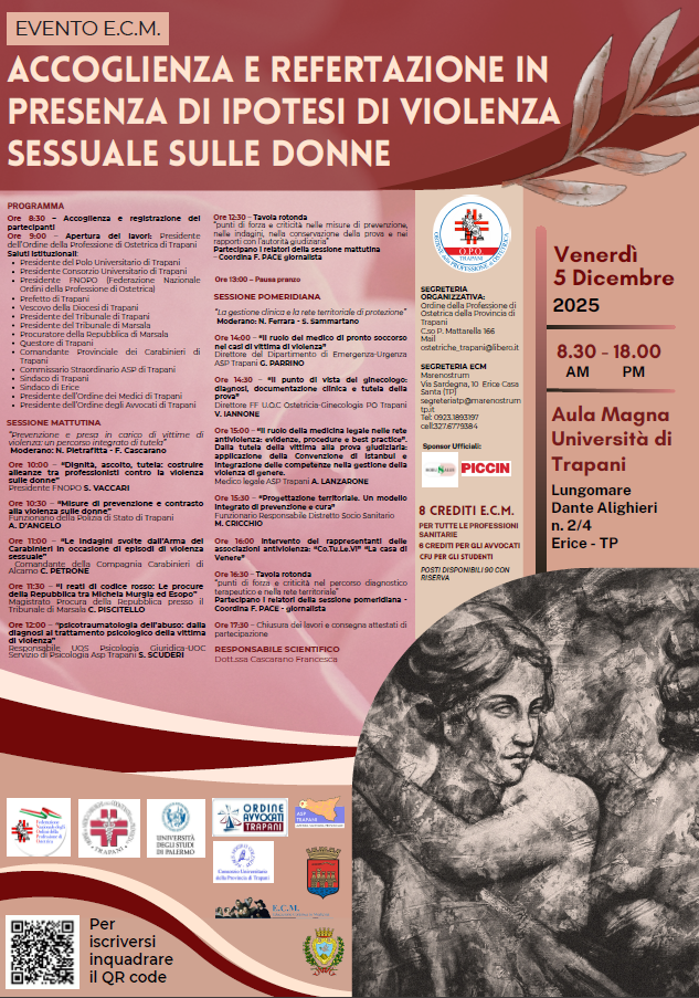 accoglienza e refertazione in presenza di ipotesi di violenza sessuale sulle donne_LOCANDINA