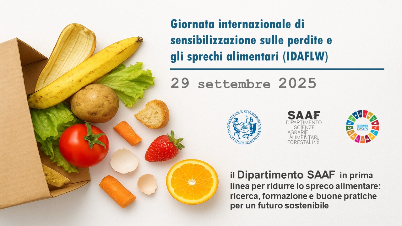 Giornata internazionale di sensibilizzazione sulle perdite e gli sprechi alimentari - 29 settembre 2025