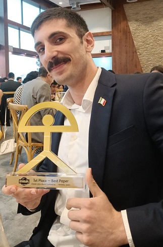 Successo del Dottorando Claudio Mirabella alla conferenza internazionale IFAMA 2024-2