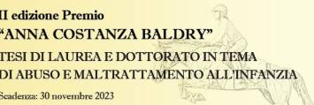 Bando | Premio "Anna Costanza Baldry" - Anno 2023