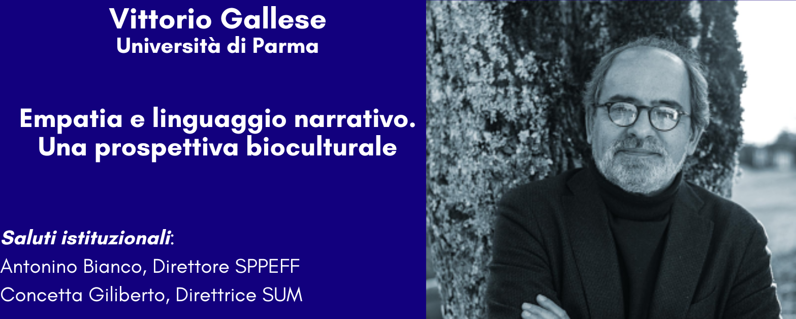 Lectio Magistralis di inaugurazione dei Corsi di Studio