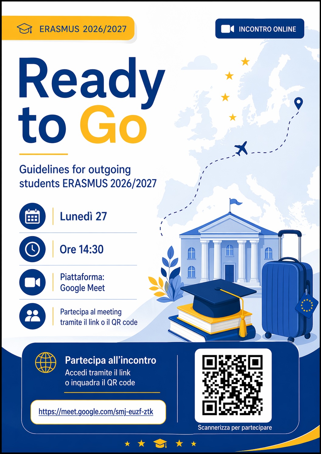 Ready to go:evento a supporto delle mobilità outgoing