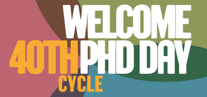 Welcome 40th PHD Day