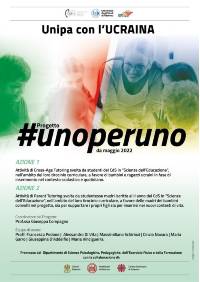Locandina Progetto#unoperuno Locandina Progetto#unoperuno