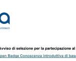 Avviso di selezione per la partecipazione al Corso Open Badge Conoscenza introduttiva di base di LIS - Lingua Italiana dei Segni