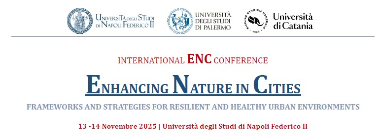 Call for Paper dell'INTERNATIONAL CONFERENCE ENHANCING NATURE IN CITIES