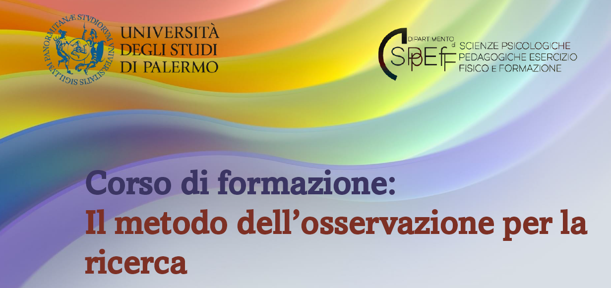 Corso di formazione: Il metodo dell'osservazione per la ricerca