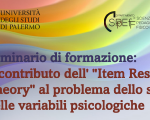Seminario di formazione: Il contributo dell'