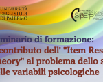 Seminario di formazione: Il contributo dell' 