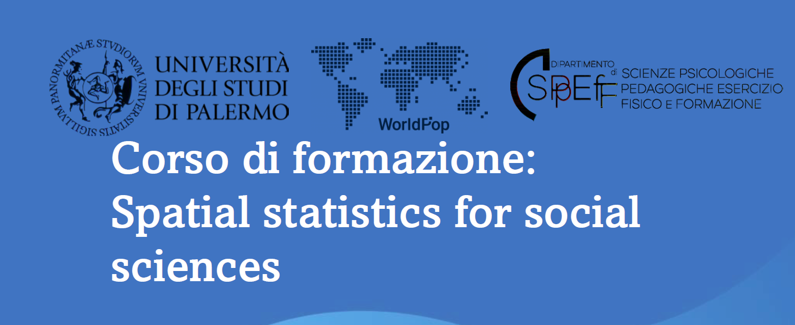 Corso di formazione: Spatial statistics for social sciences