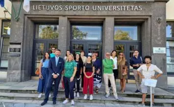 Delegazione del Dipartimento SPPEFF in visita alla Lithuanian Sports University di Kaunas
