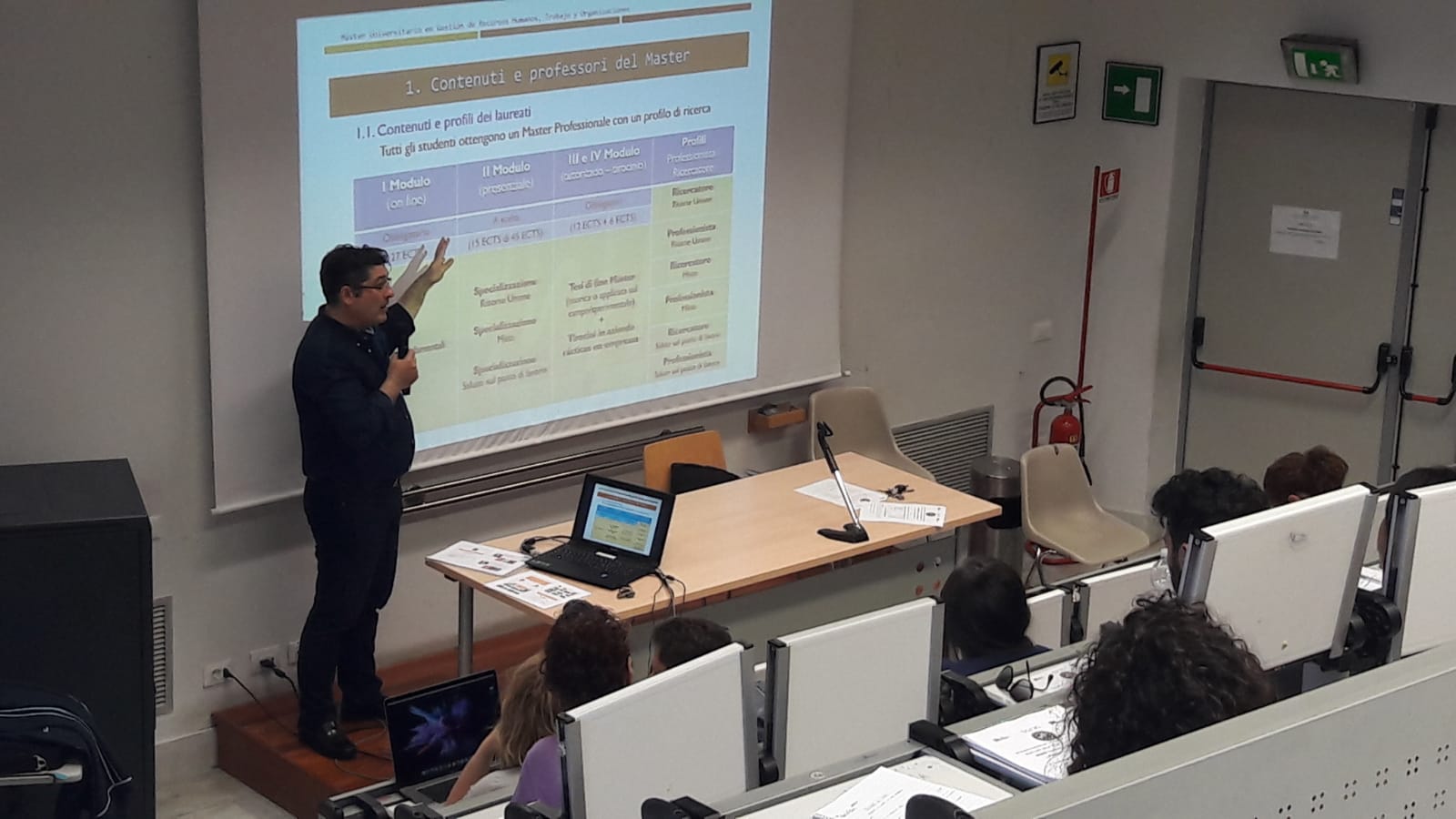 Presentazione del doppio titolo e sugli accordi di internazionalizzazione