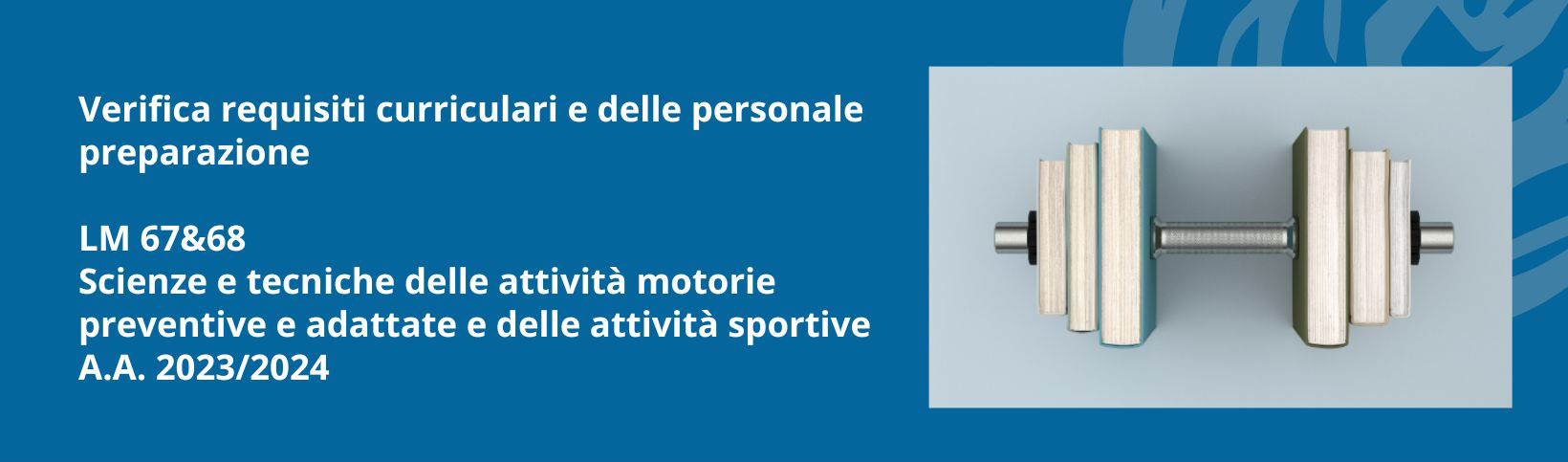 Verifiche personale preparazione per l’accesso LM 67-68, A.A. 2023/2024