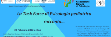 Seminario OnLine - LA TASK FORCE DI PSICOLOGIA PEDIATRICA RACCONTA…