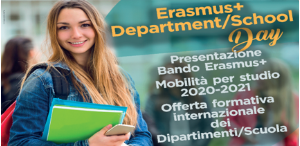 ERASMUS+ DEPARTMENT/SCHOOL DAY - 26 Febbraio 2020